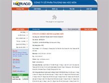 Tablet Screenshot of hotraco.com.vn